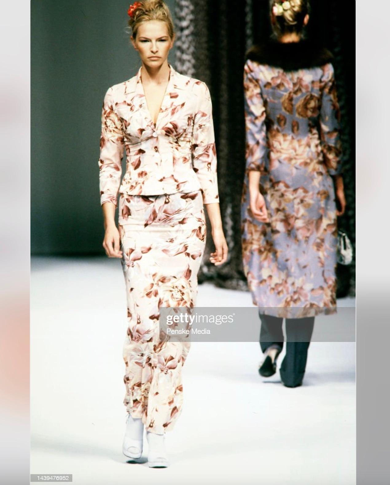 Raro set floreale Dolce & Gabbana S/S 1997 in vendita 4