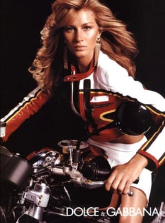 Rare Dolce & Gabbana S/S 2001 Runway Biker Leather Jacket