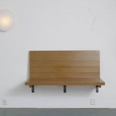 Rare Dom Hans van der Laan Wall Mounted Bench, Netherlands 1970