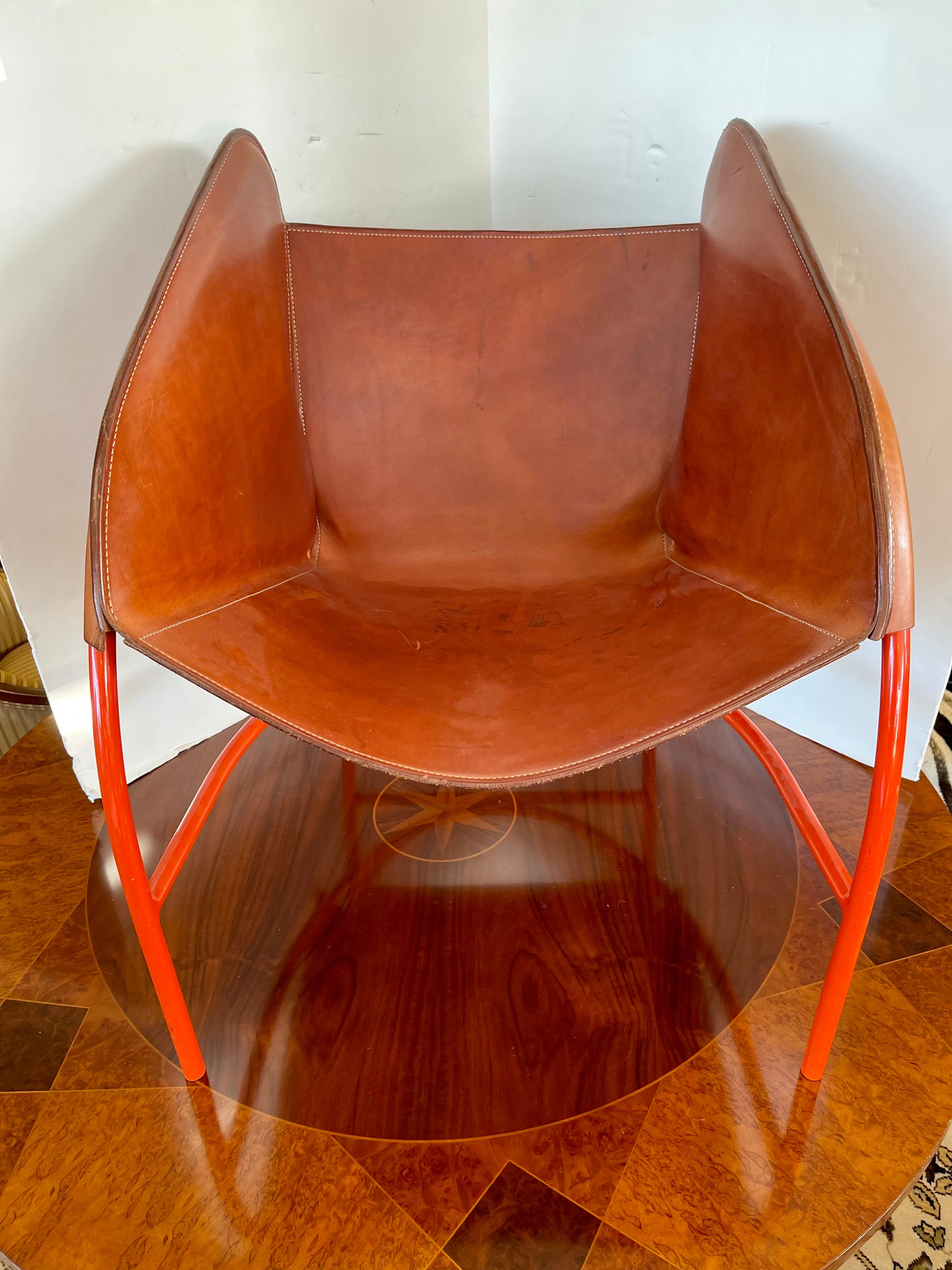 American Leather Lounge Chair, 1980s