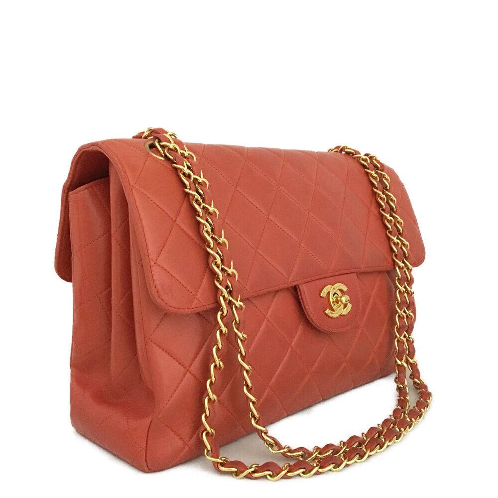 Rare Double Faced Classic Chanel CC Shoulder Bag In Excellent Condition For Sale In Pasadena, CA