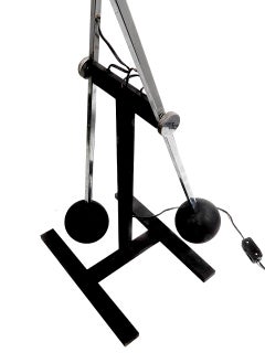 Rare Double Floor Lamp by Robert Sonneman