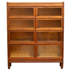 Rare Double Globe-Wernicke 4 Stack Lawyer's Bookcase c.1910-1915