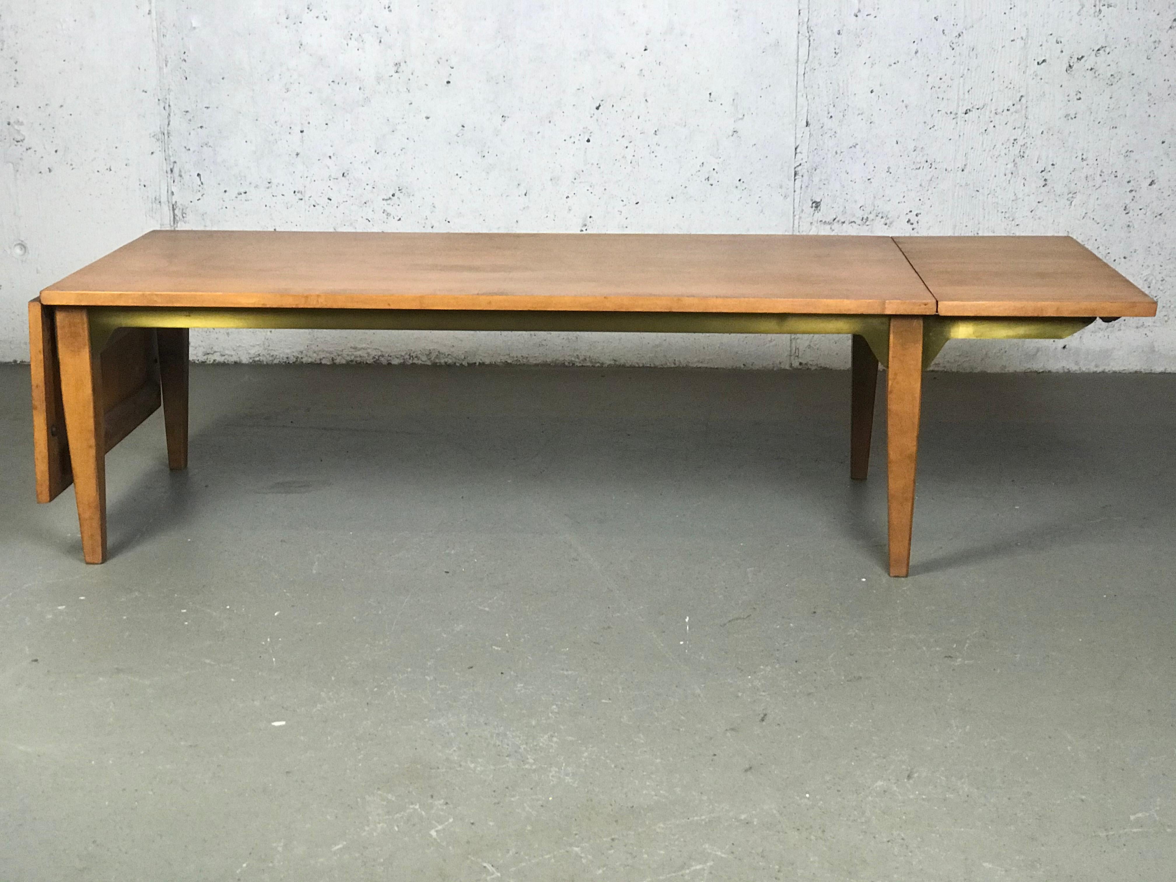 Mid-20th Century Mid Century Modern Coffee Table or Bench by Milo Baughman for Murray 1953 For Sale
