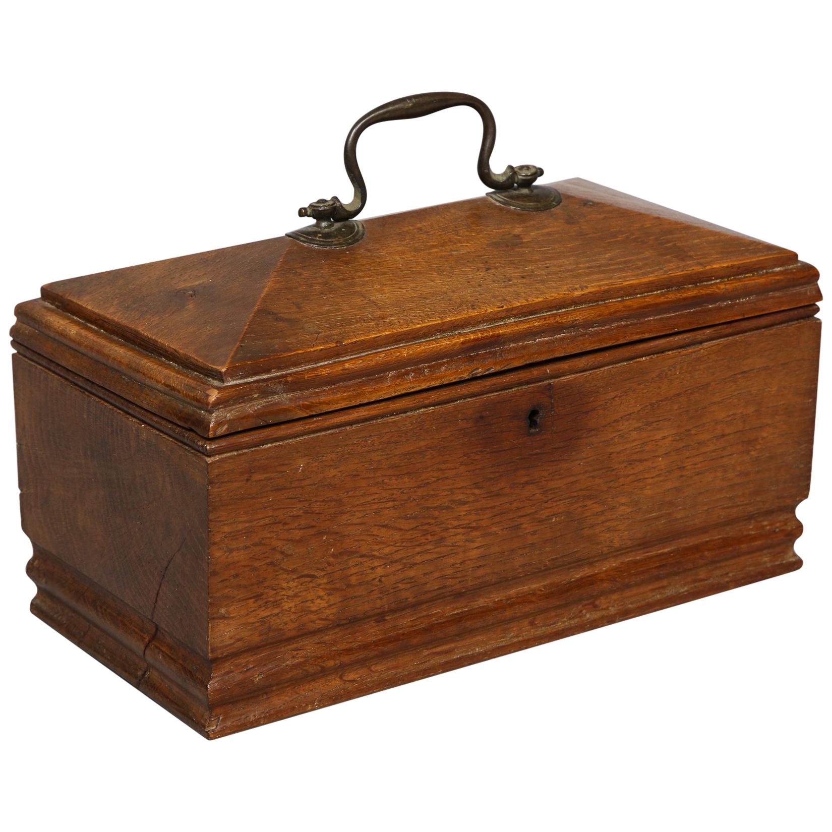 Rare Dugout Tea Caddy