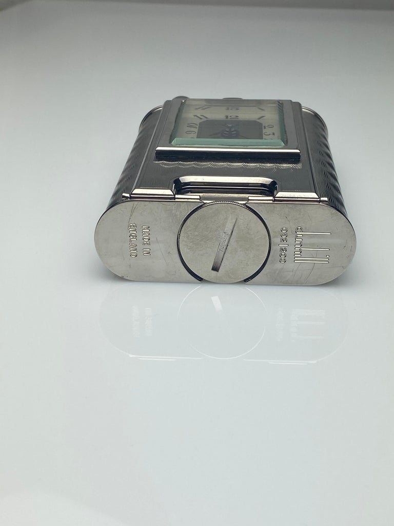 Rare Dunhill Charleston Lighter with Clock at 1stDibs