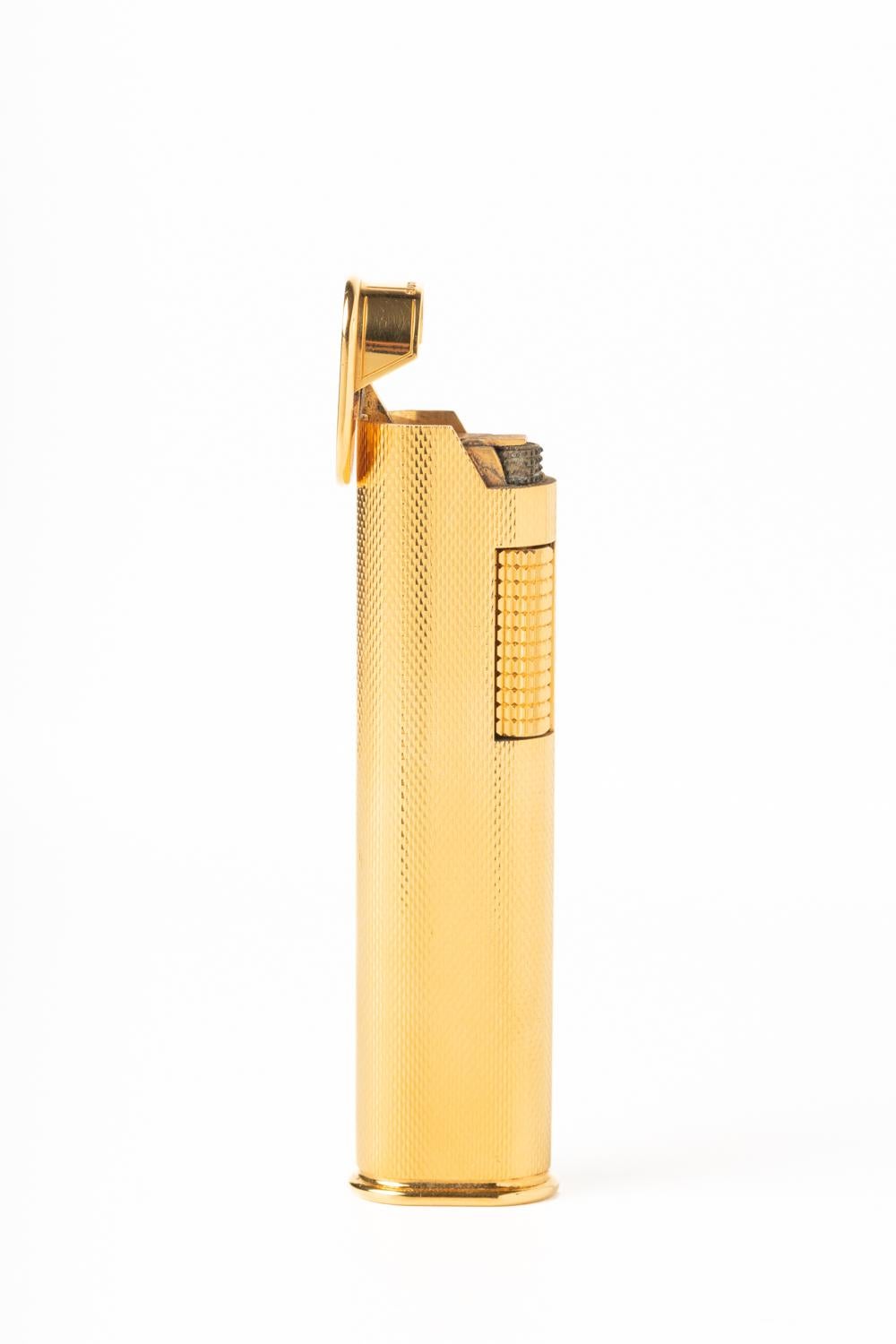 Rare Dunhill Gold Plated Slim Lighter 2