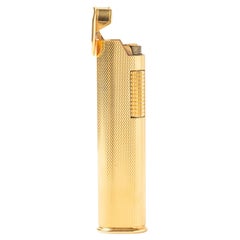 Retro Rare Dunhill Gold Plated Slim Lighter