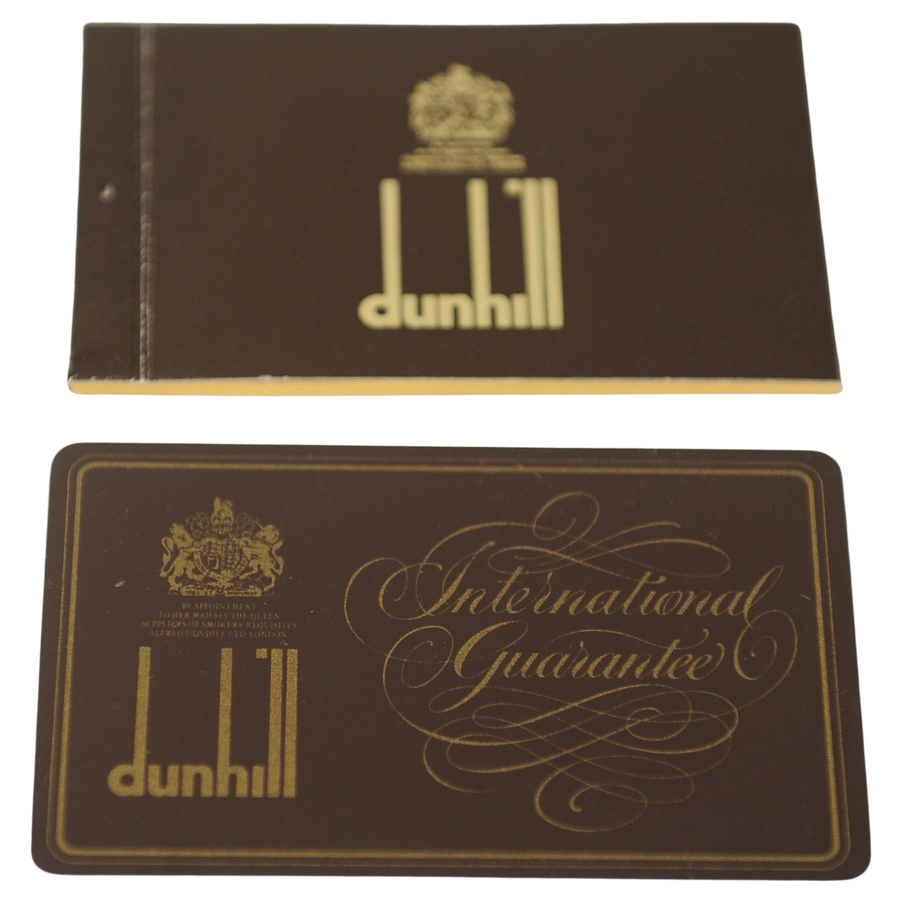 Art Deco Rare Dunhill Rollagas Bordeaux Gold Dust Cigarette Lighter With Dunhill Box For Sale