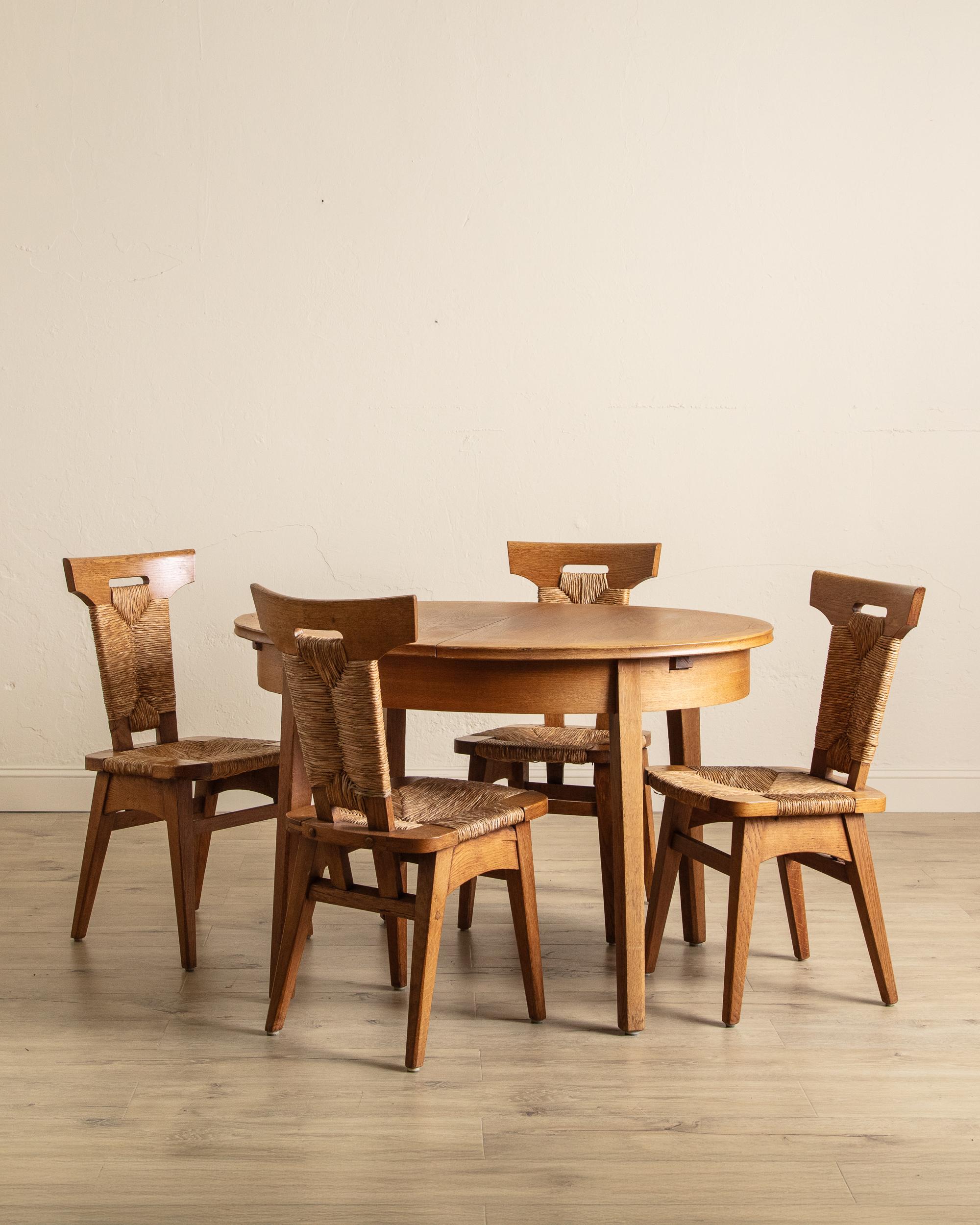 Rare salle à manger Arts & Crafts hollandaise par W. Kuyper, Danemark, années 1920 en vente 7