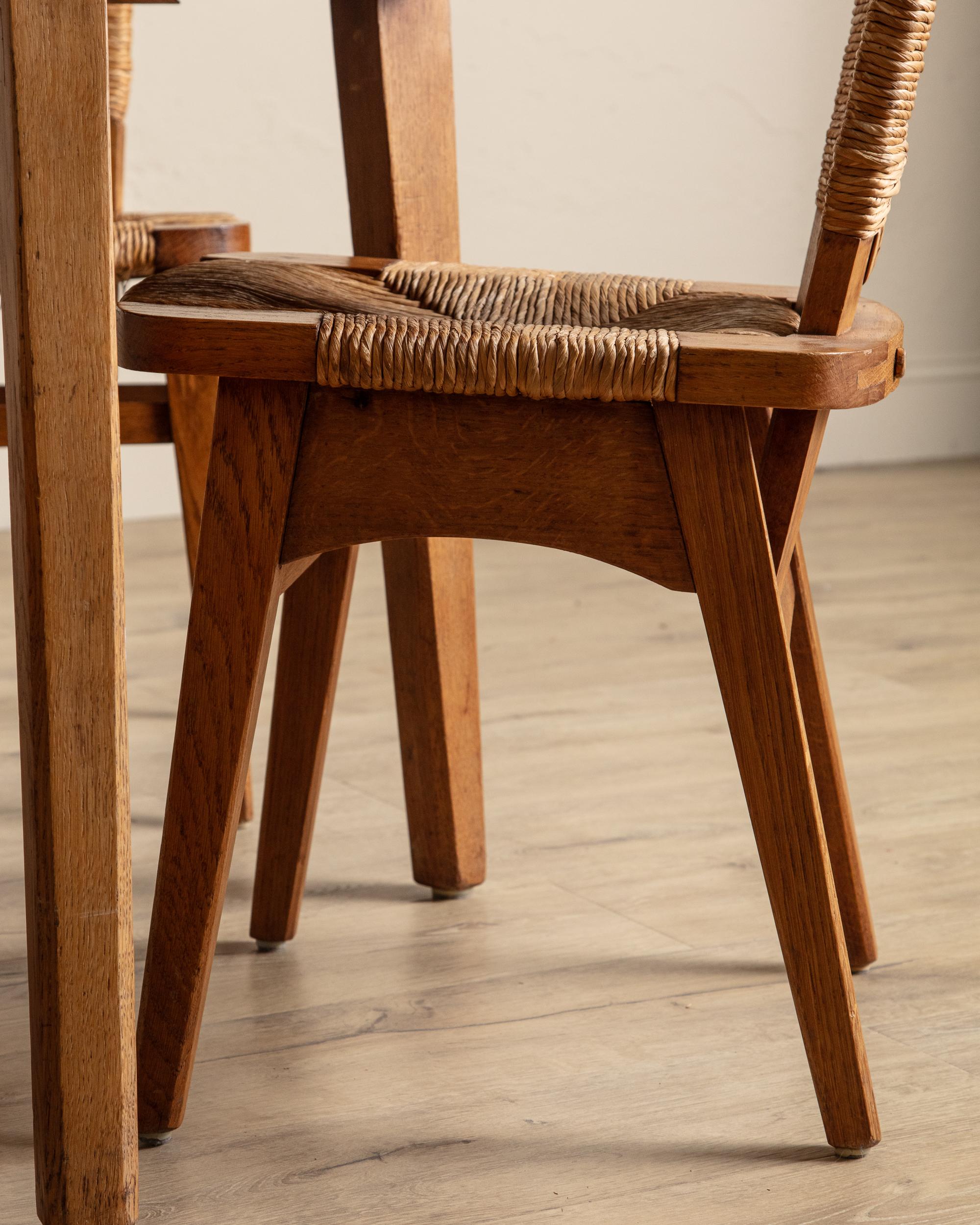 Rare salle à manger Arts & Crafts hollandaise par W. Kuyper, Danemark, années 1920 en vente 10