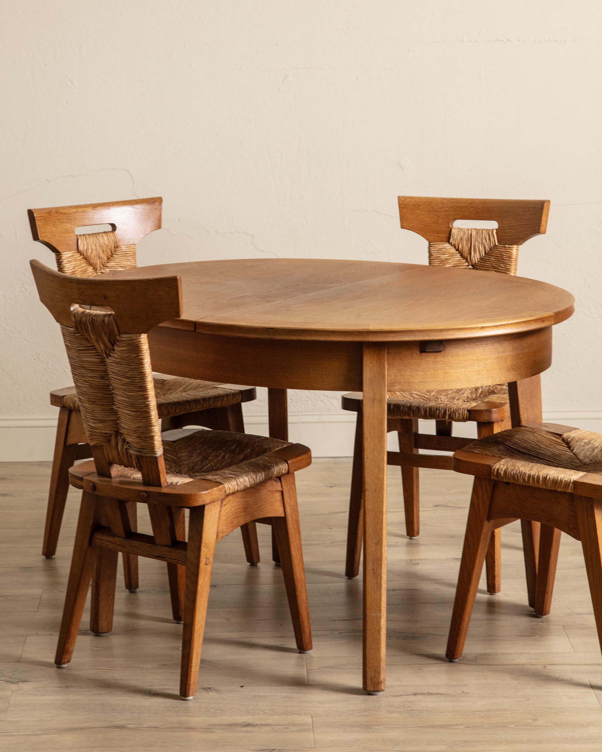 Rare salle à manger Arts & Crafts hollandaise par W. Kuyper, Danemark, années 1920 en vente 11