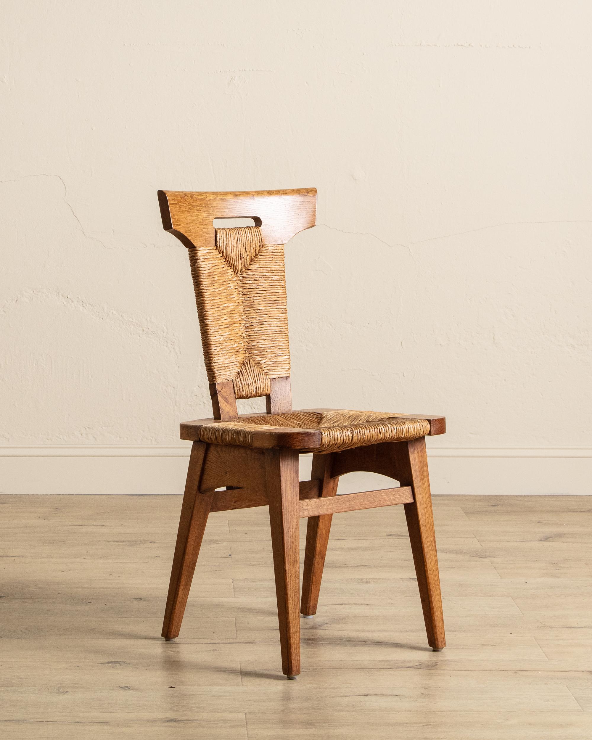 Tissé à la main Rare salle à manger Arts & Crafts hollandaise par W. Kuyper, Danemark, années 1920 en vente