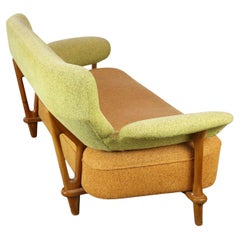 Seltenes Sofa im niederländischen Design von Theo Ruth F109 für Artifort, 1950, Mid-Century Modern
