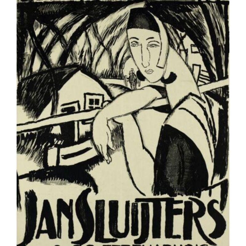 Original Vintage Poster, Expressionist for an Art Exhibition at the Larensche Gallery in Amsterdam dated 1916 by Jan Sluijters.

This is a very rare poster for an exhibition of Sluijters’ work at the The Larensche Kunsthandel in 1916.

This
