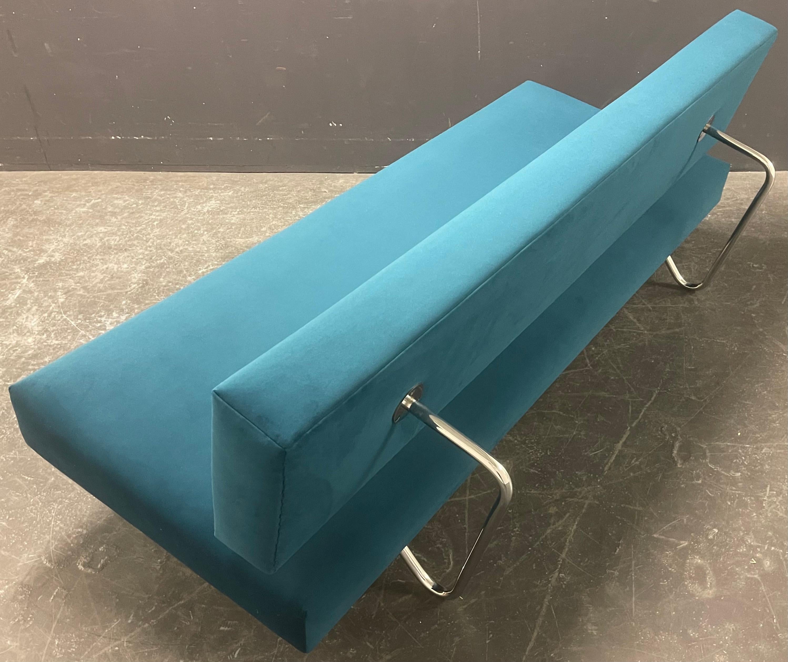 seltenes sofa ea-616 von ernst ambühler für theo jakob (Metall) im Angebot