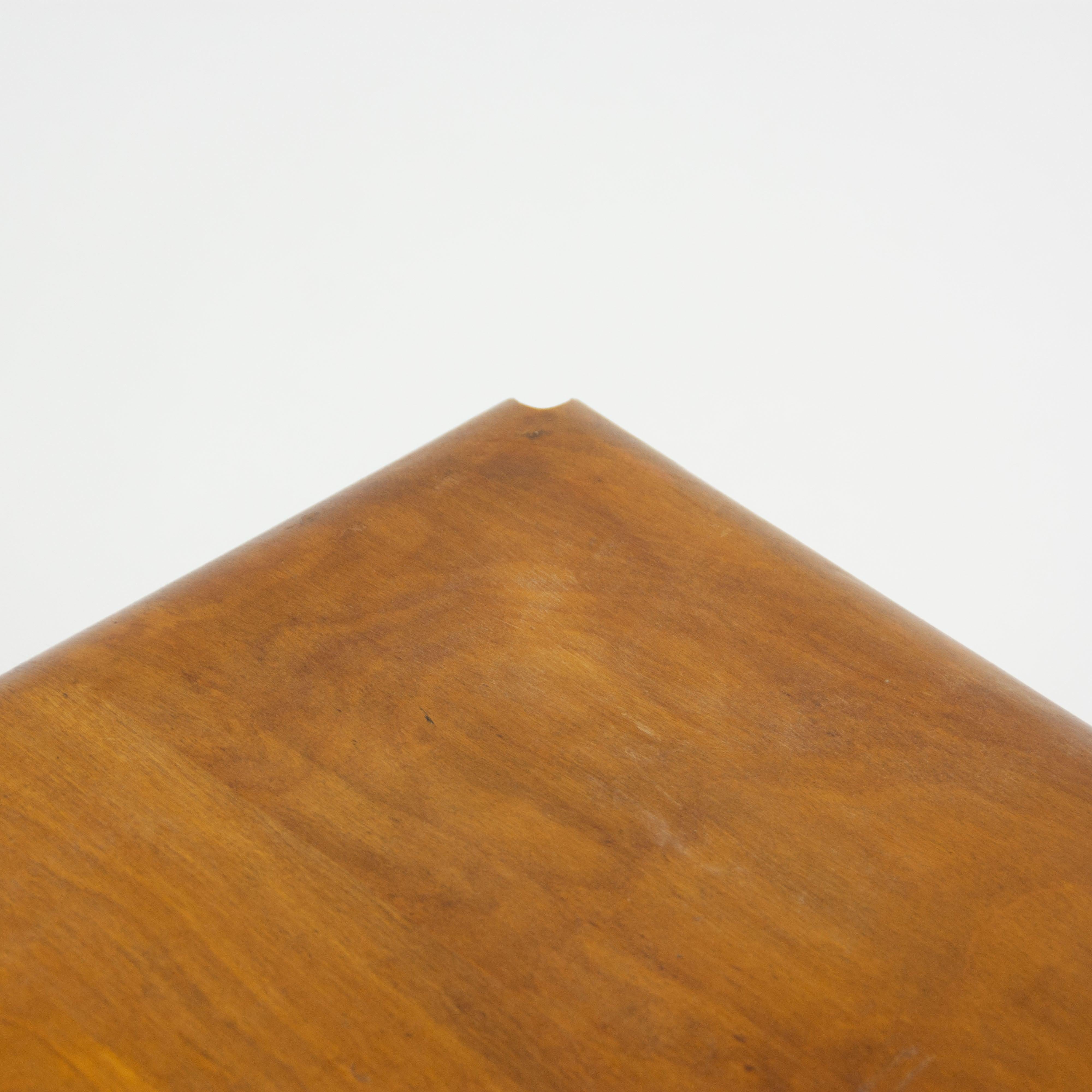 RARE Eames Evans Experimental Molded Plywood Coffee Table 1945 Pre Herman Miller In Good Condition For Sale In Philadelphia, PA