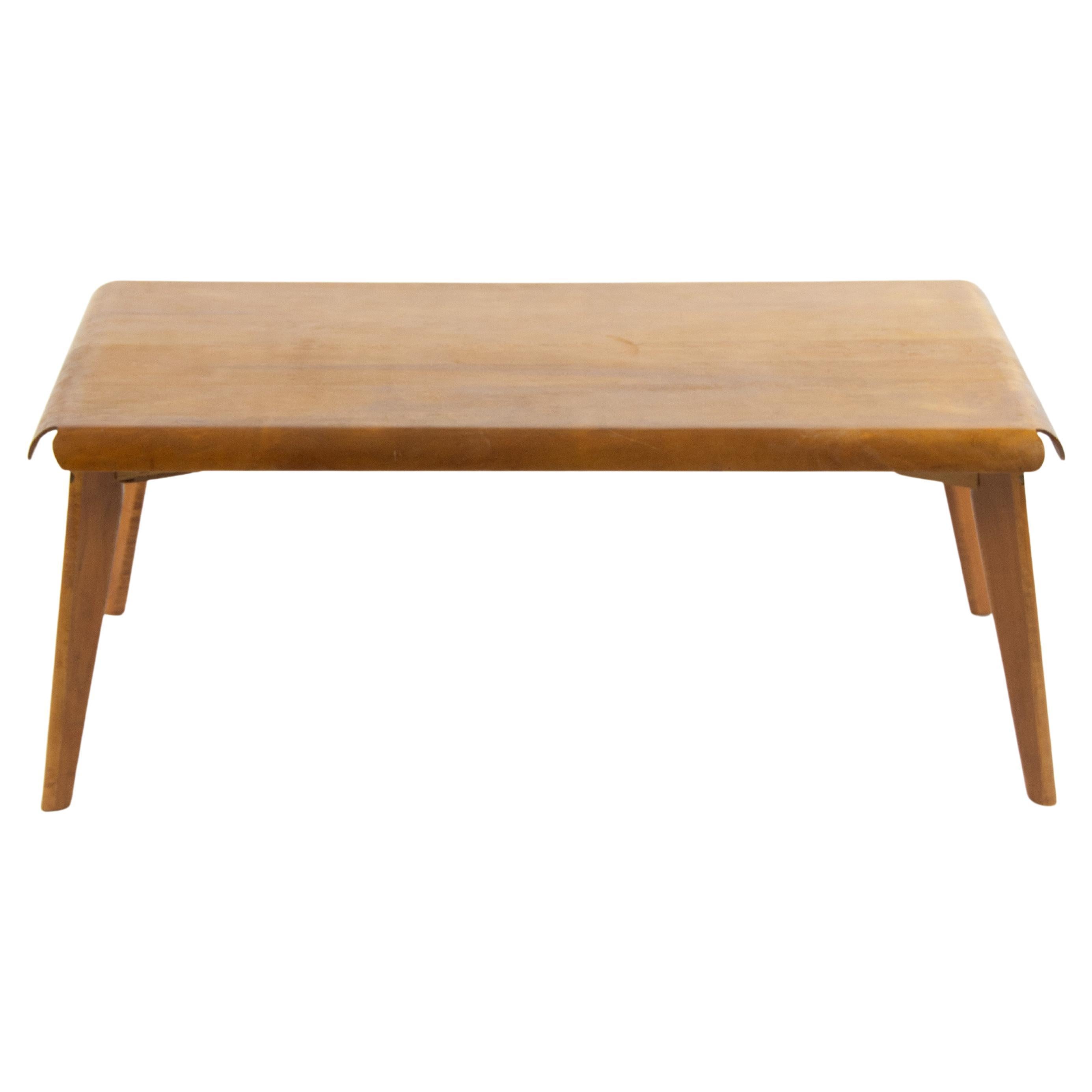 RARE Eames Evans Experimental Molded Plywood Coffee Table 1945 Pre Herman Miller For Sale