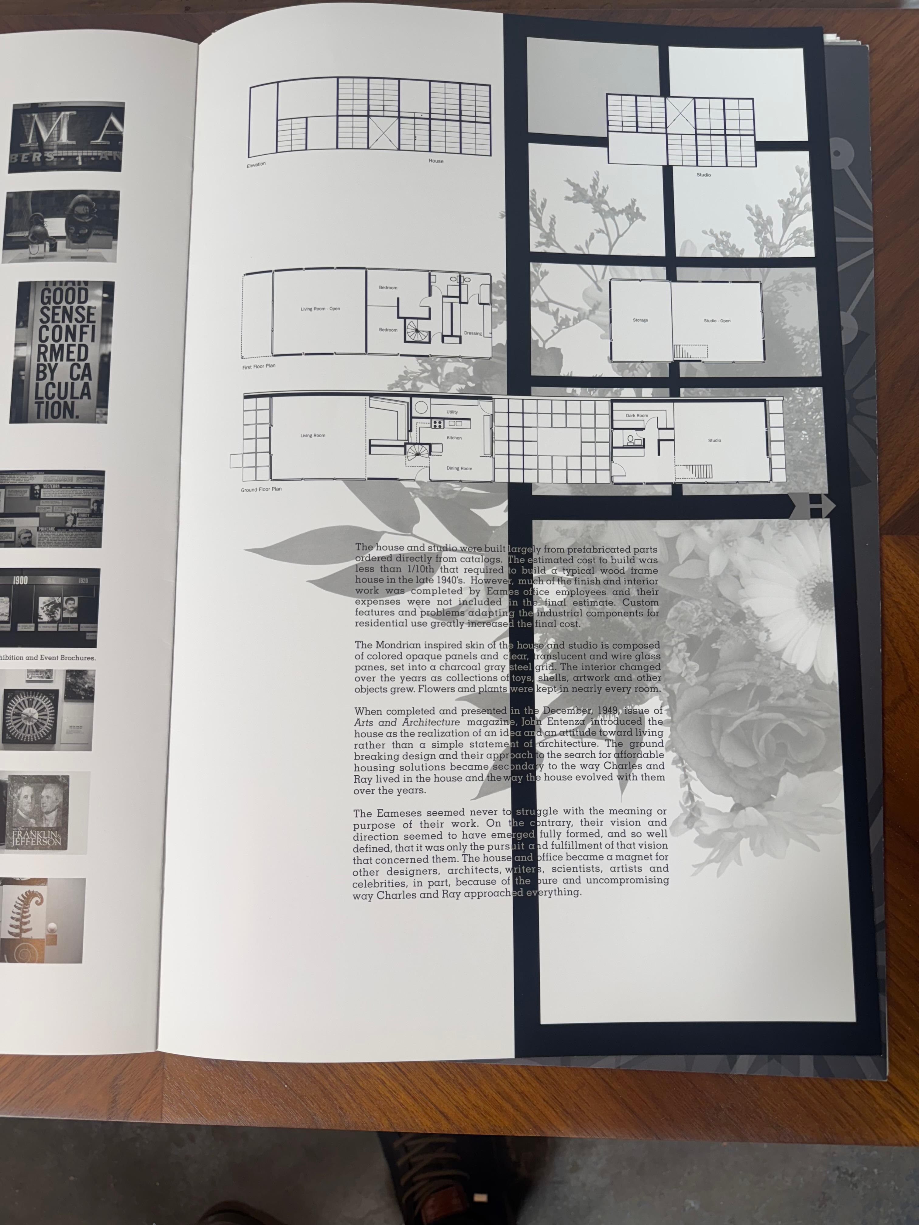 Rare Eames House Book w/Architectual Model by James Barkley en vente 5