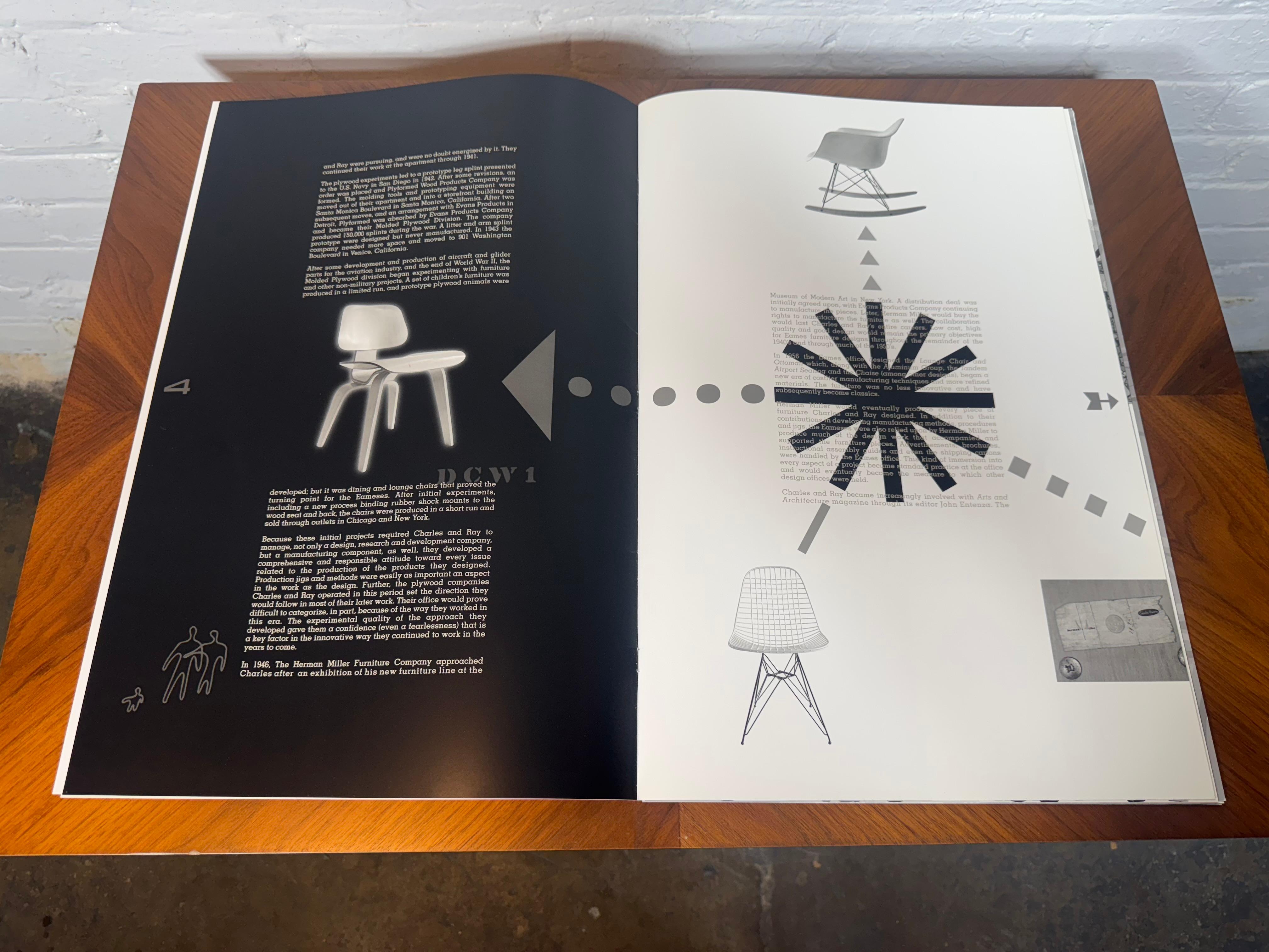 XXIe siècle et contemporain Rare Eames House Book w/Architectual Model by James Barkley en vente