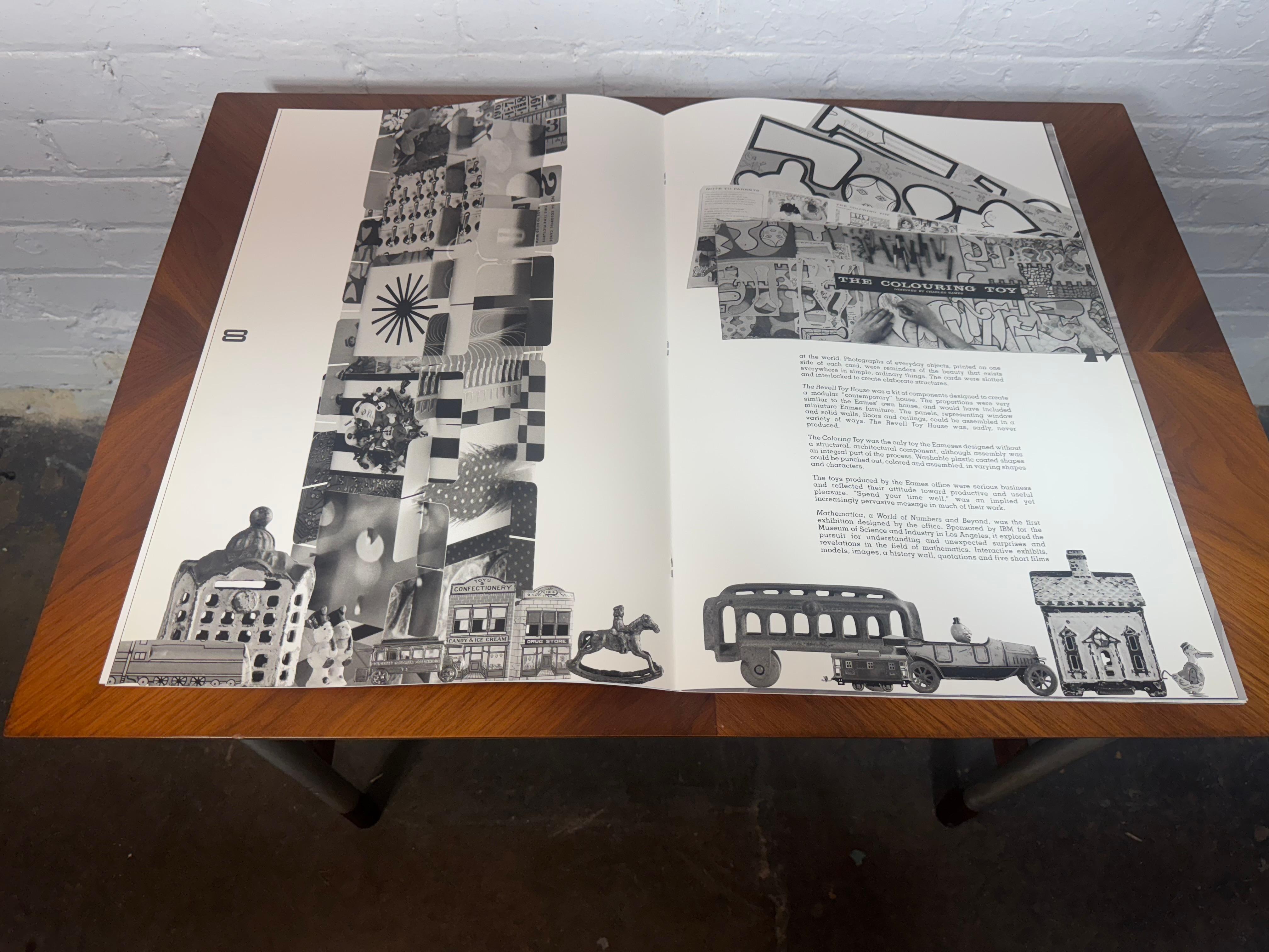 Papier Rare Eames House Book w/Architectual Model by James Barkley en vente