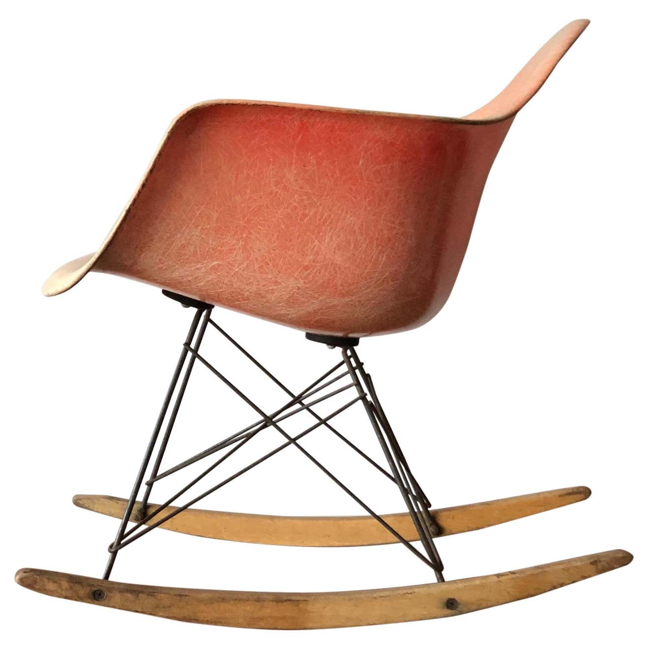 Rare Eames Rocking Chair First Edition at 1stDibs | eames rocking chair ...