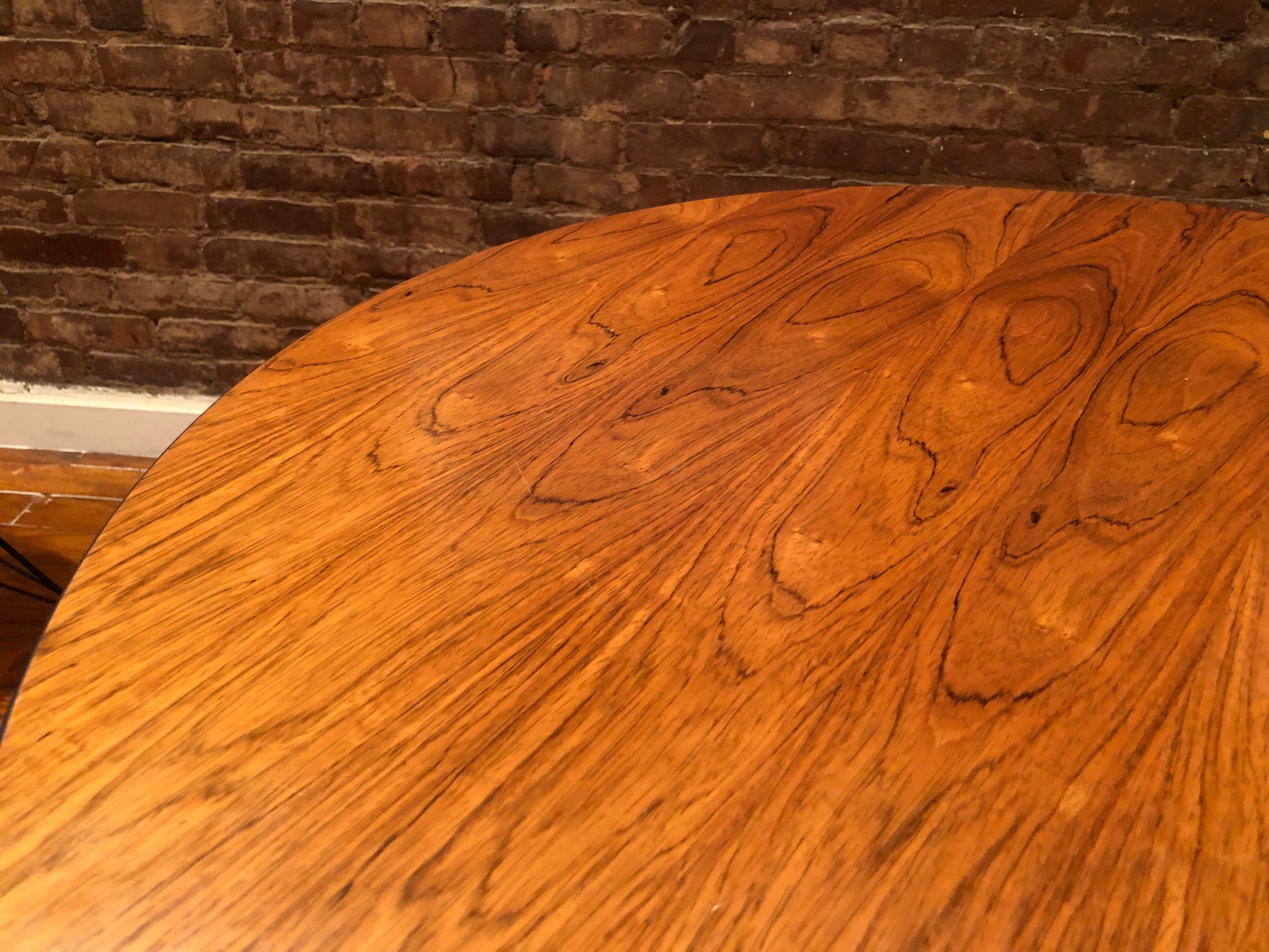 Rare Eames Rosewood Dining table for Herman Miller 4