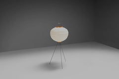 Rare Early 10D Akari Floor Lamp by Isamu Noguchi for Ozeki, 1950s