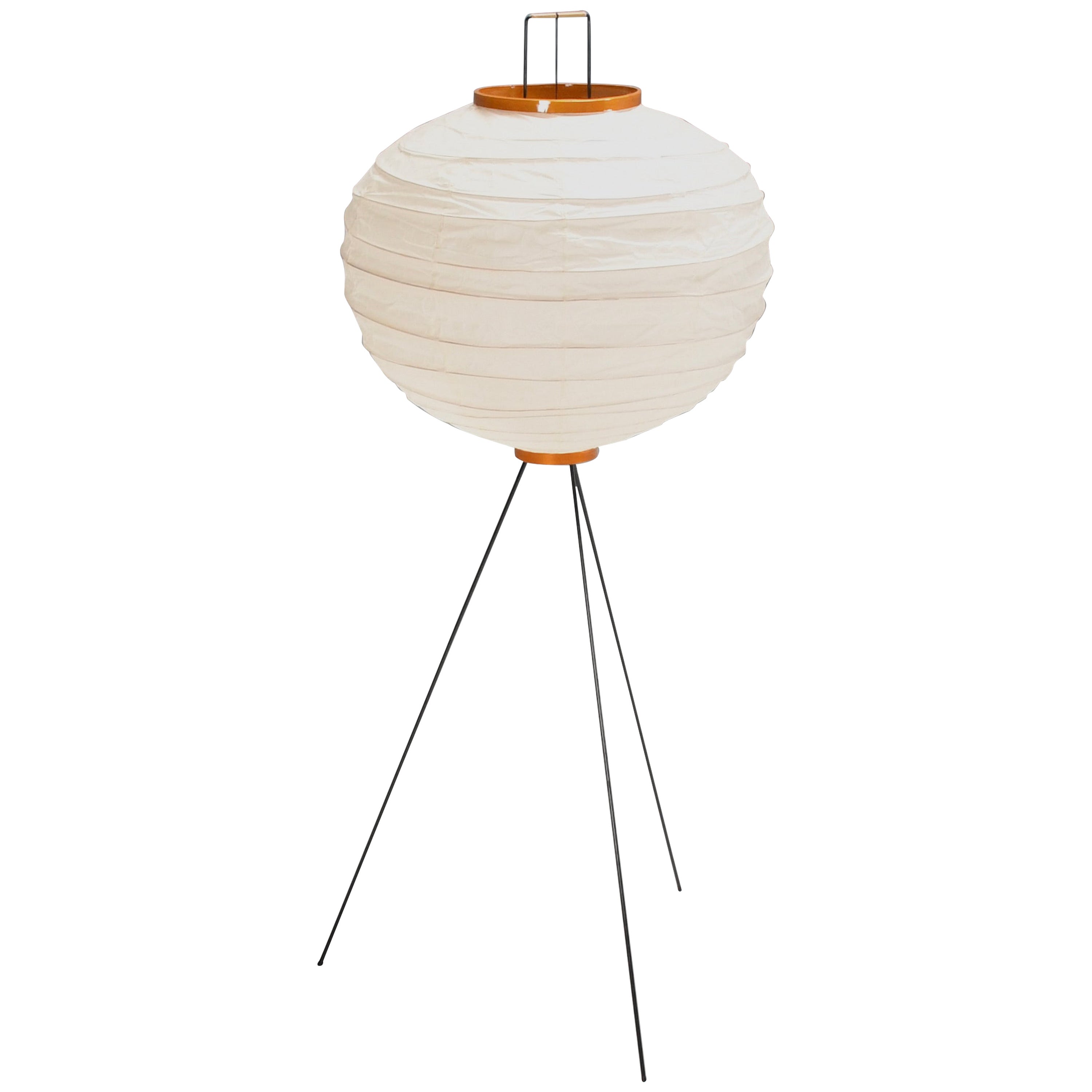 Rare Early 10D Akari Floor Lamp by Isamu Noguchi for Ozeki, 1950s