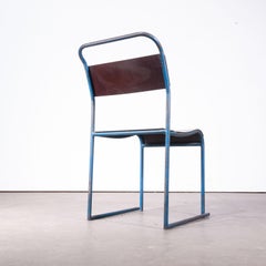 Rare Early 1940s PEL Bakelite Seat Dining Chairs, Set of Four