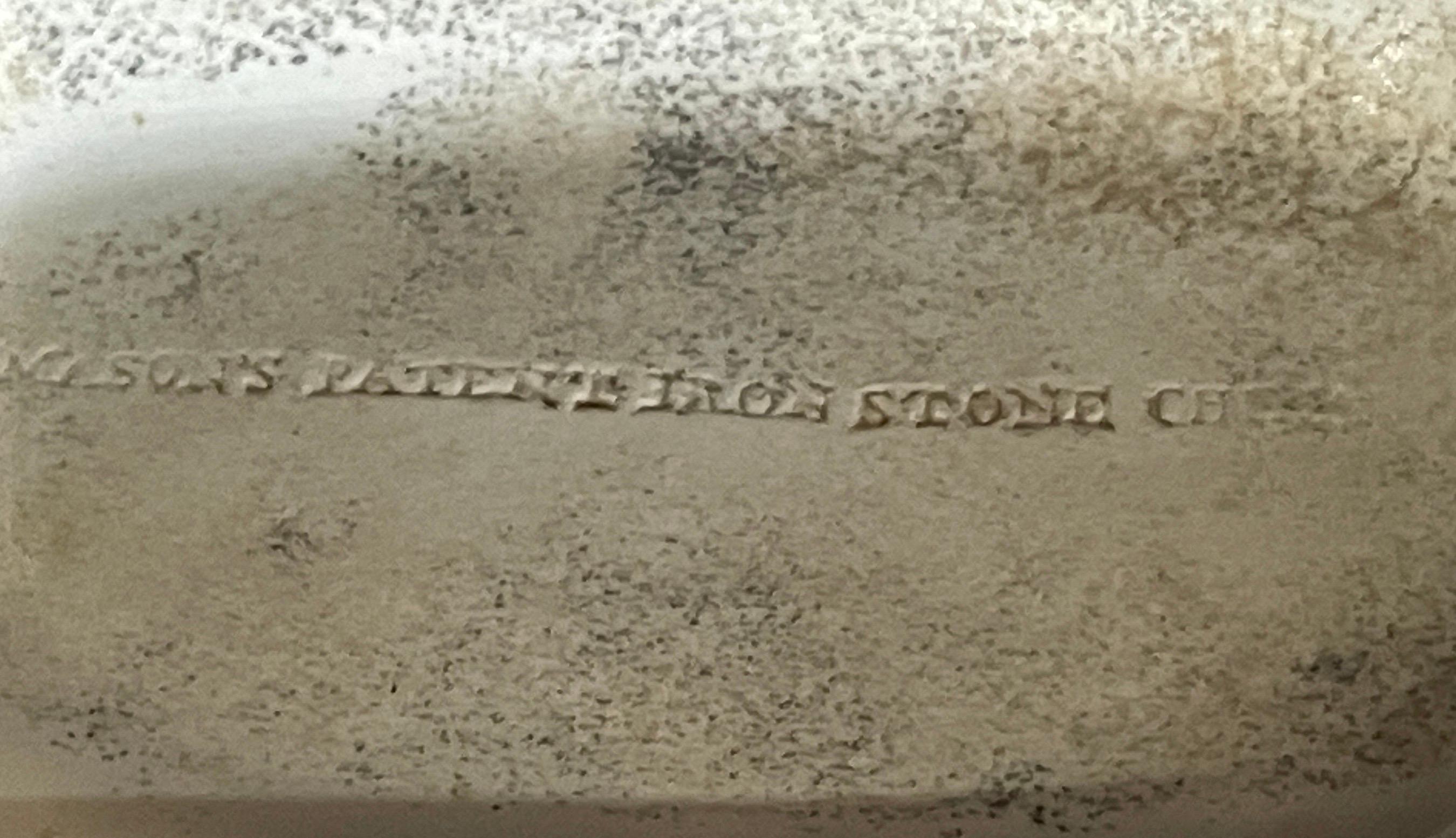 Seltene englische Mason's Ironstone „Oyster-Muster“ Imari-Soßenterrine aus dem frühen 19. Jahrhundert im Angebot 2