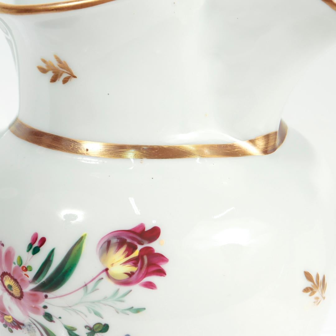 Rare pichet en porcelaine américaine du début du 19e siècle par Tucker and Hemphill en vente 7