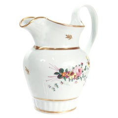 Rare Early 19th Century American Porcelain Pitcher by Tucker & Hemphill