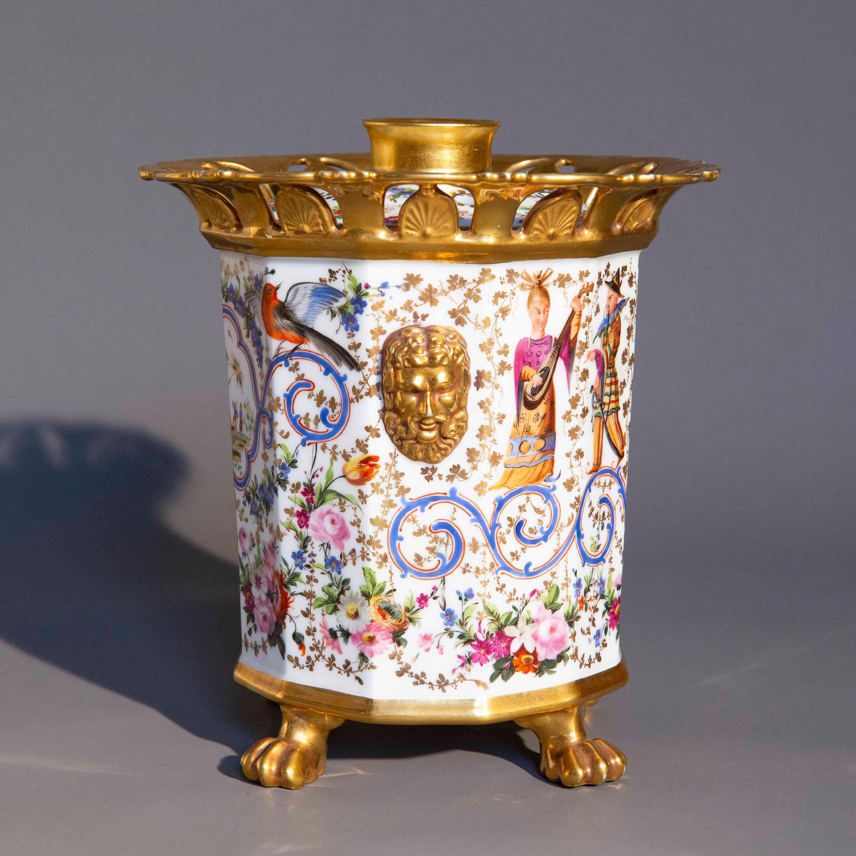 Raro vaso Chinoiserie dell'inizio del XIX secolo in vendita 4