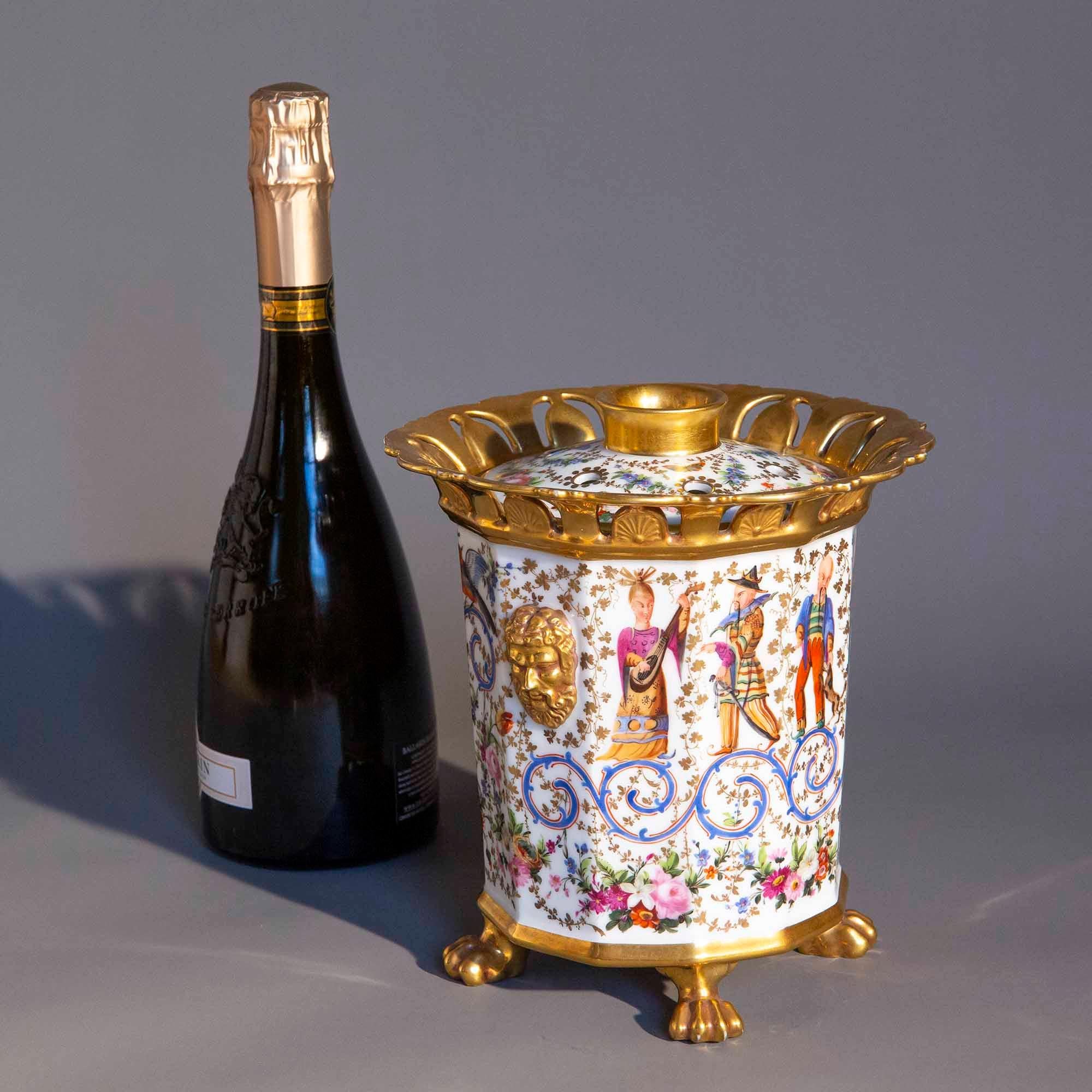 Raro vaso Chinoiserie dell'inizio del XIX secolo in vendita 6