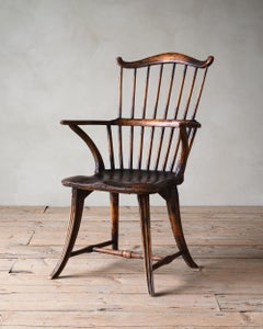 Rare Early 19th Century Gustavian Windsor Armchair