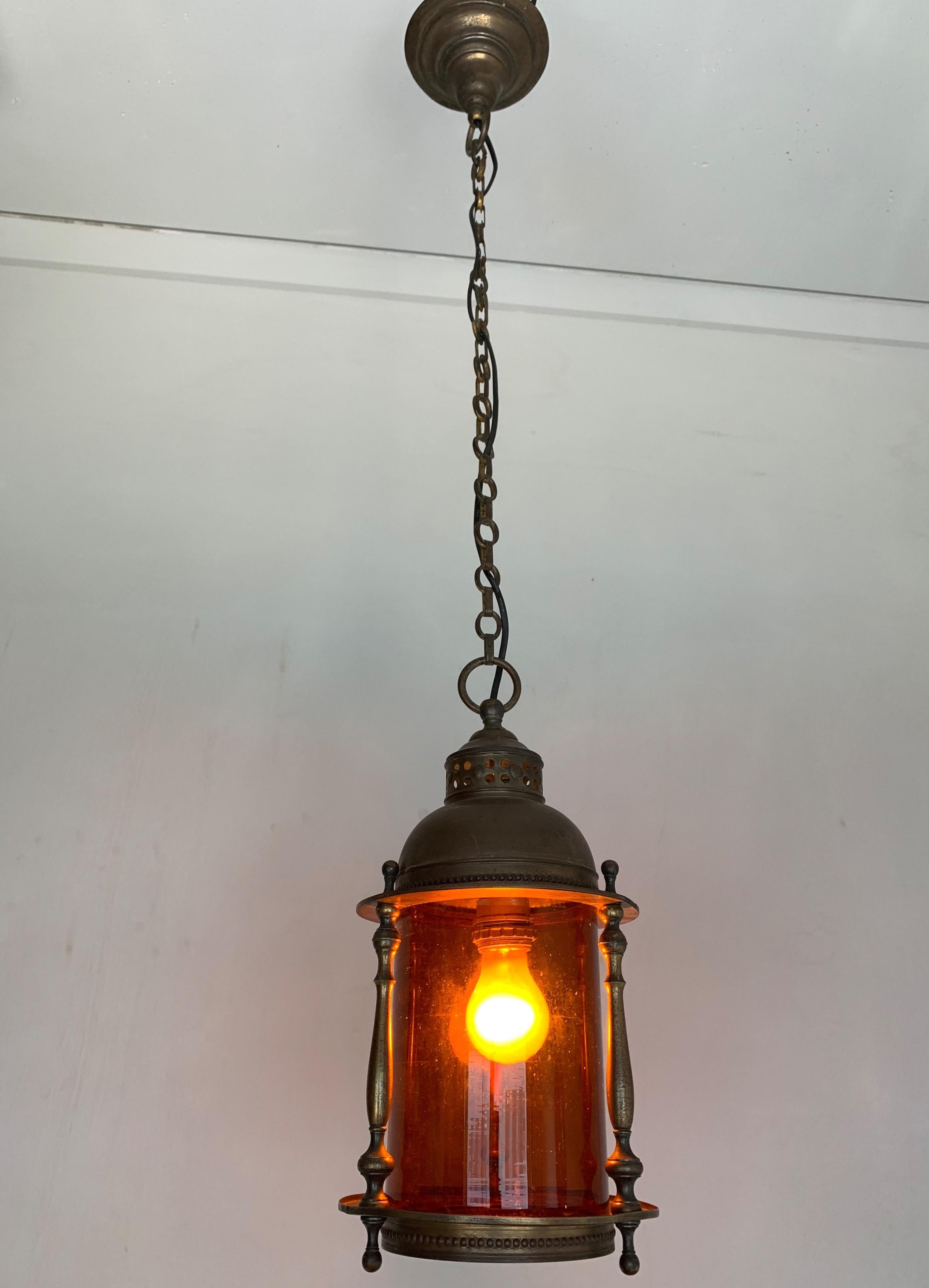 brass lantern pendant