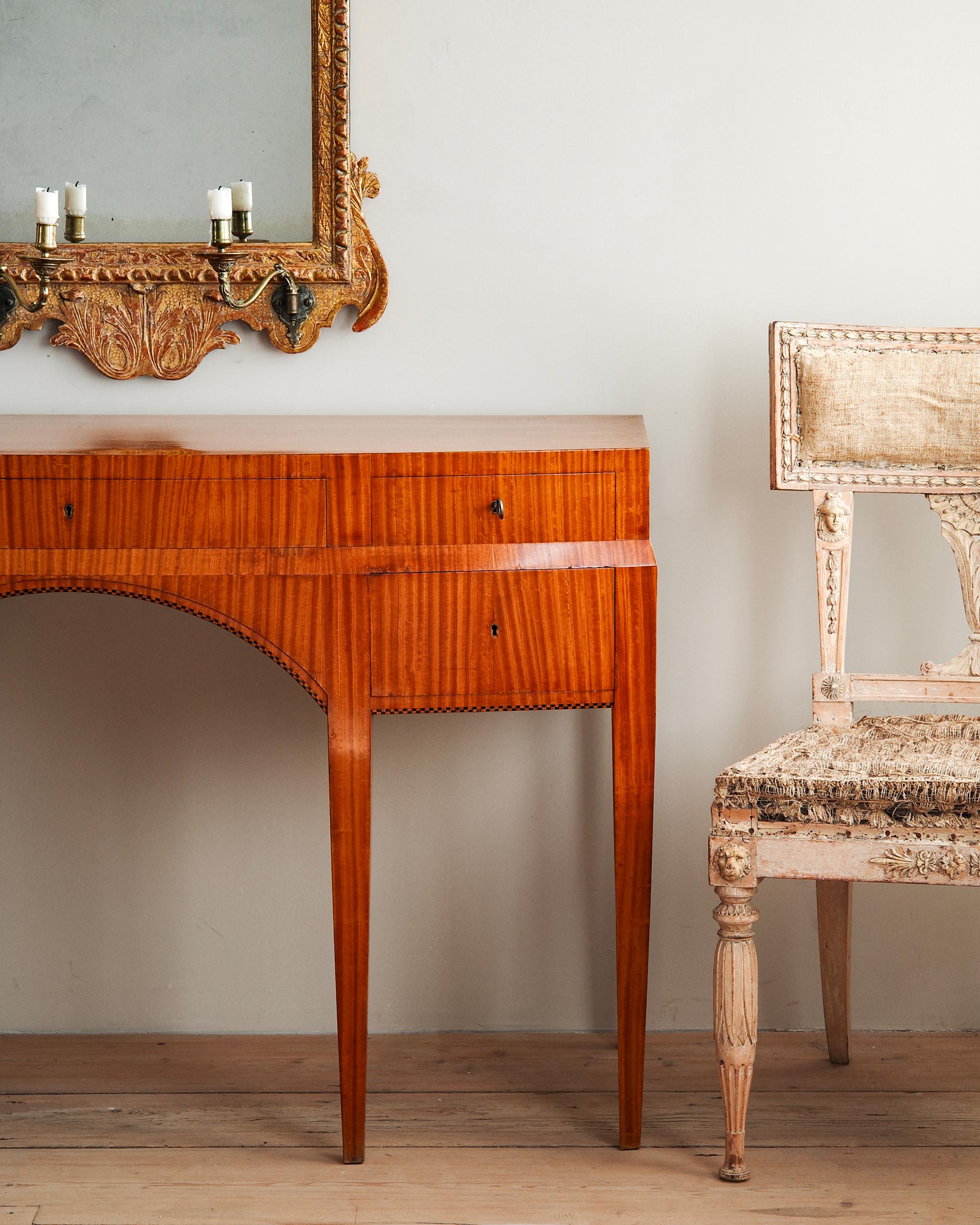 Rare early 20th Century Danish Console Table by Johan Rohde For Sale 1