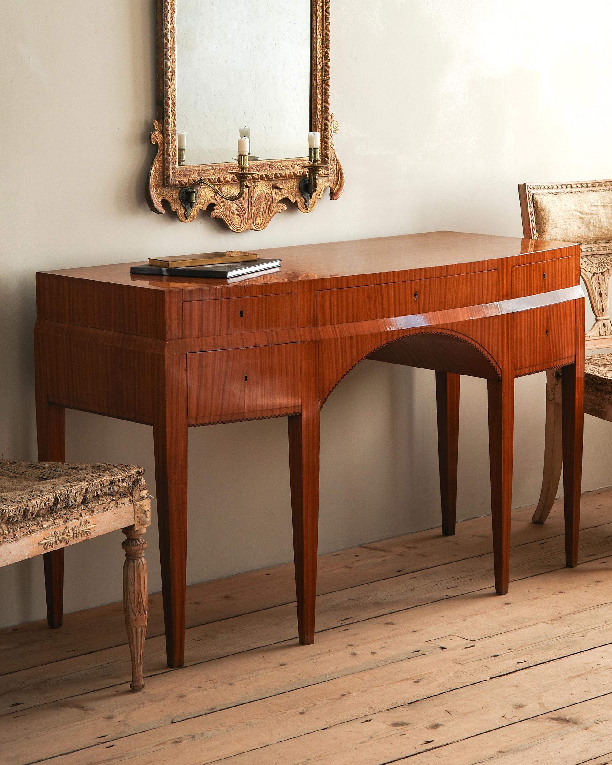 Rare early 20th Century Danish Console Table by Johan Rohde For Sale 4