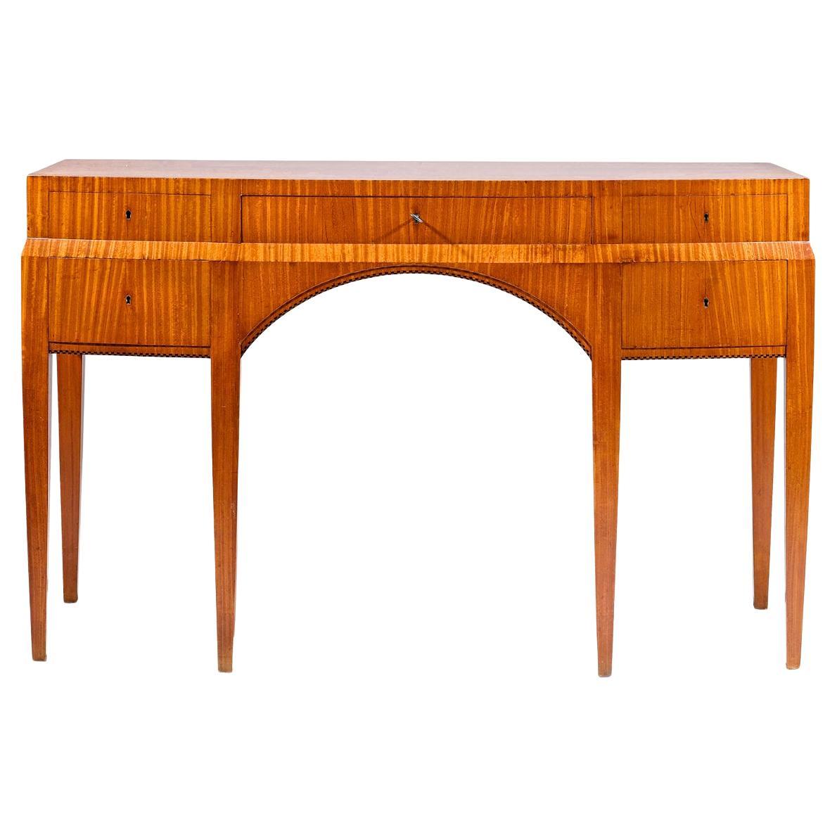 Rare early 20th Century Danish Console Table by Johan Rohde For Sale