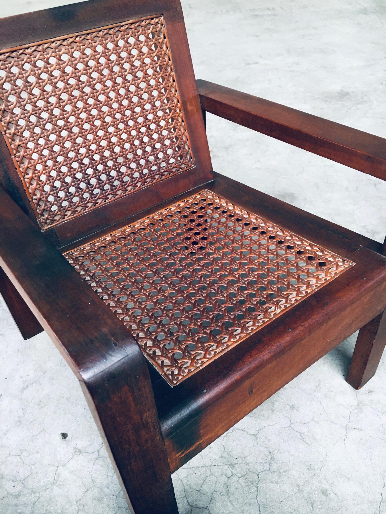 RARE Early 20th Century Design Lounge Chair set 5