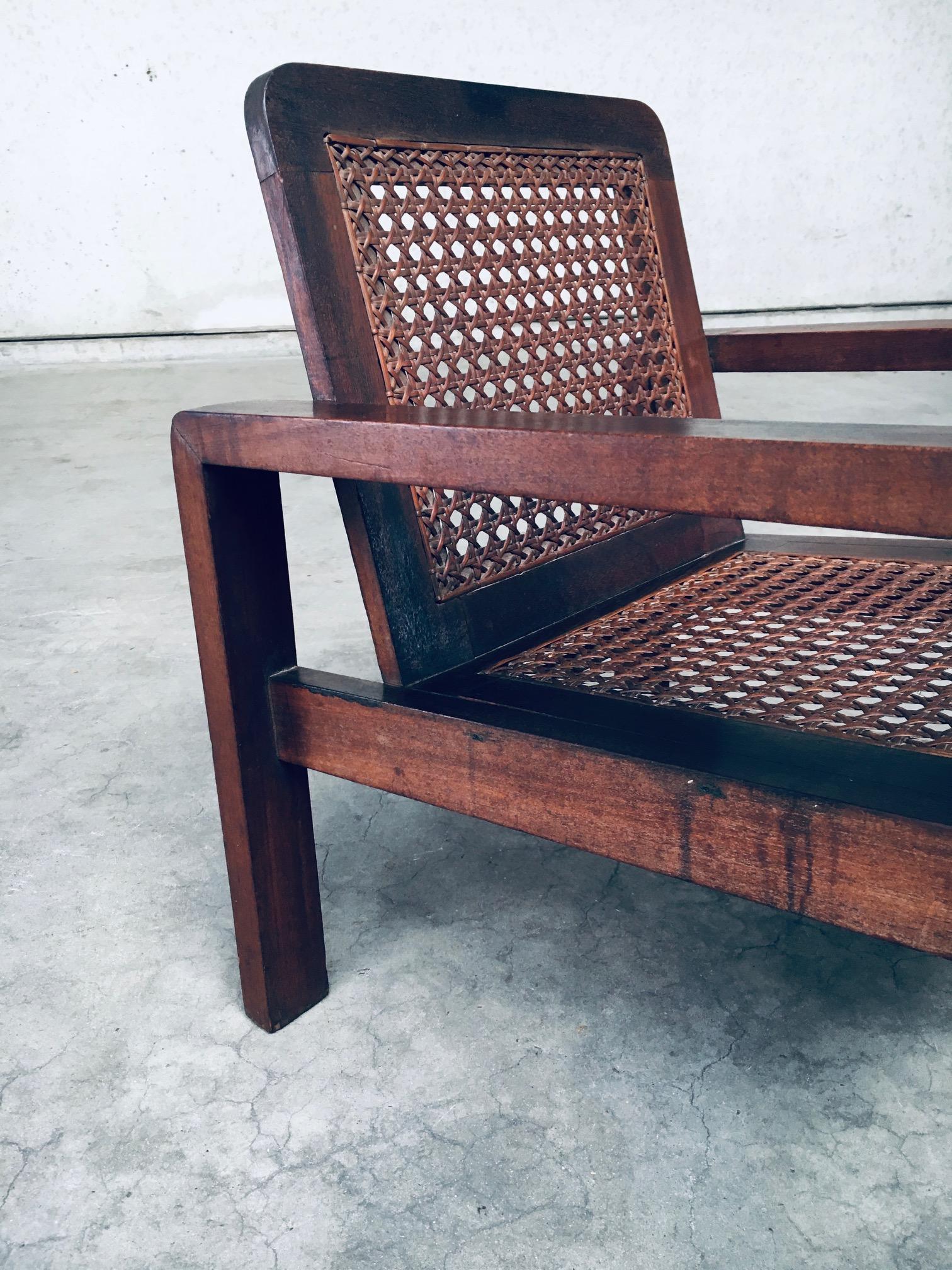 RARE Early 20th Century Design Lounge Chair set 6