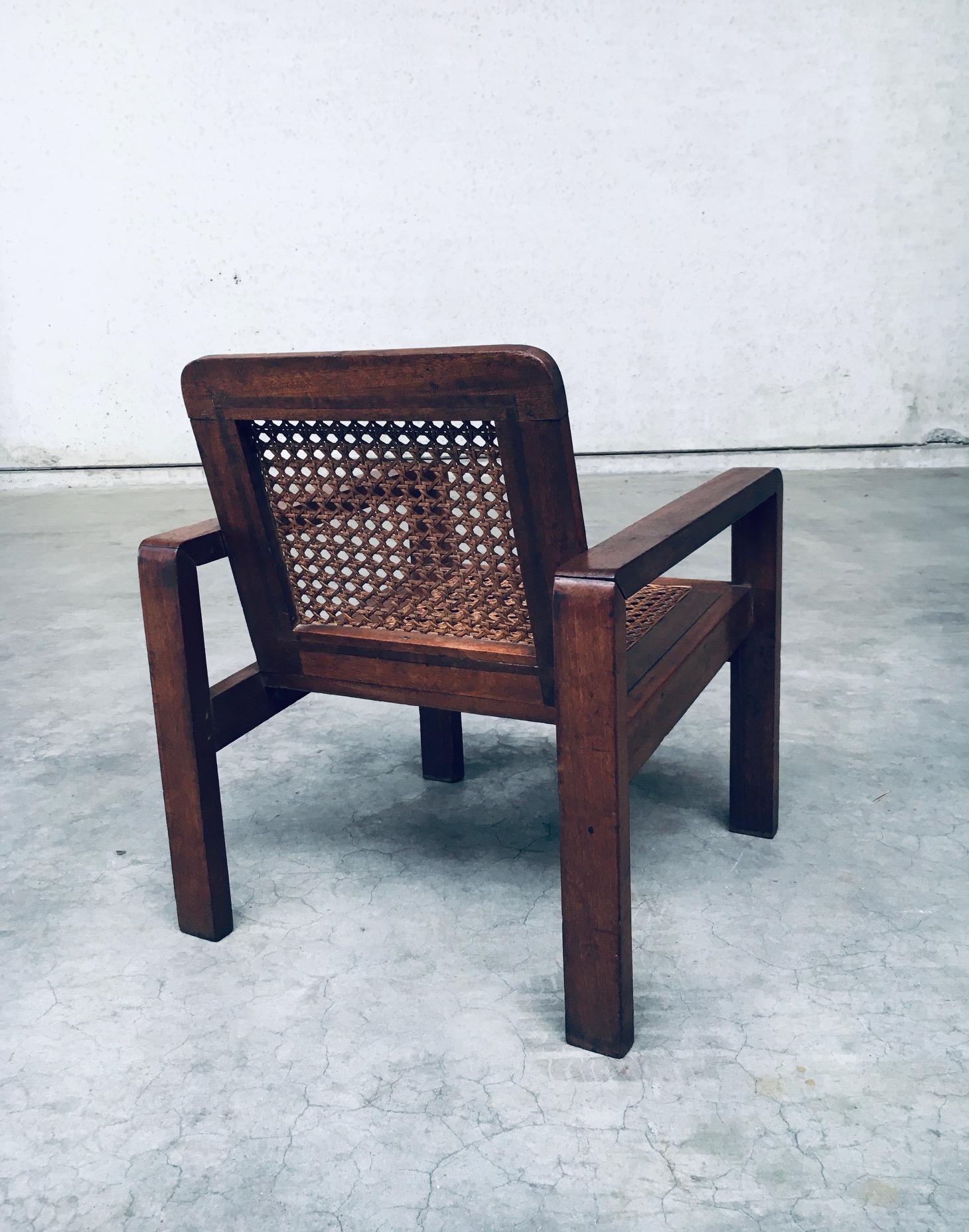 RARE Early 20th Century Design Lounge Chair set 9