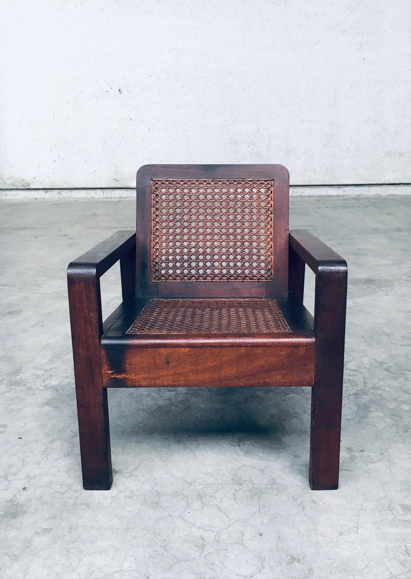 RARE Early 20th Century Design Lounge Chair set 2