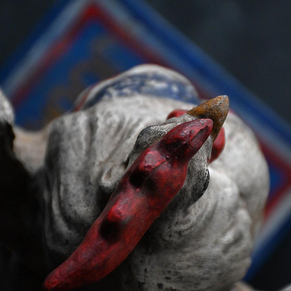 Rara caja de donativos familiar de soldado francesa de metal estañado de principios del siglo XX en venta 1