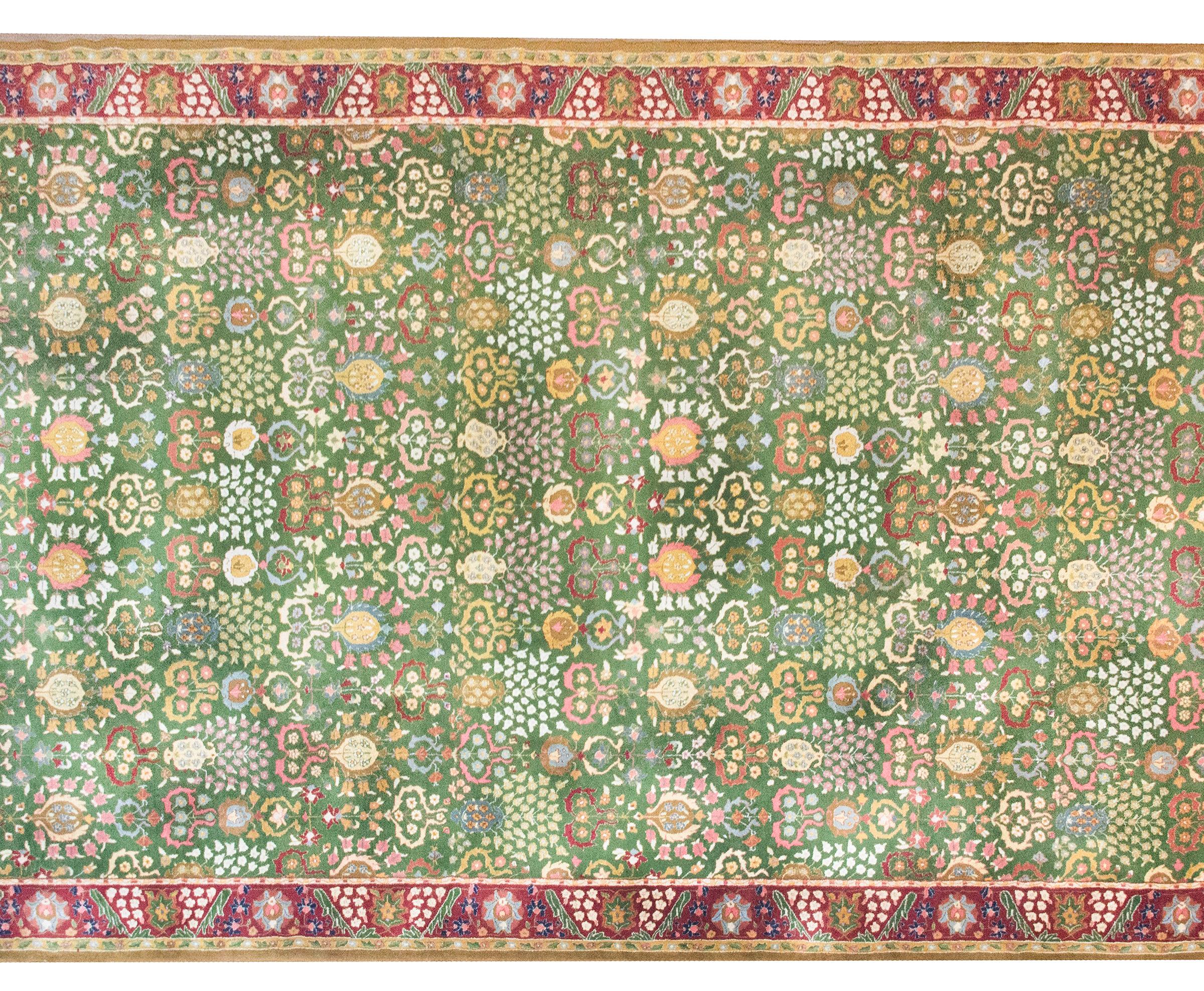 Allemand Rare tapis allemand Tetex Tabriz du début du 20e siècle en vente