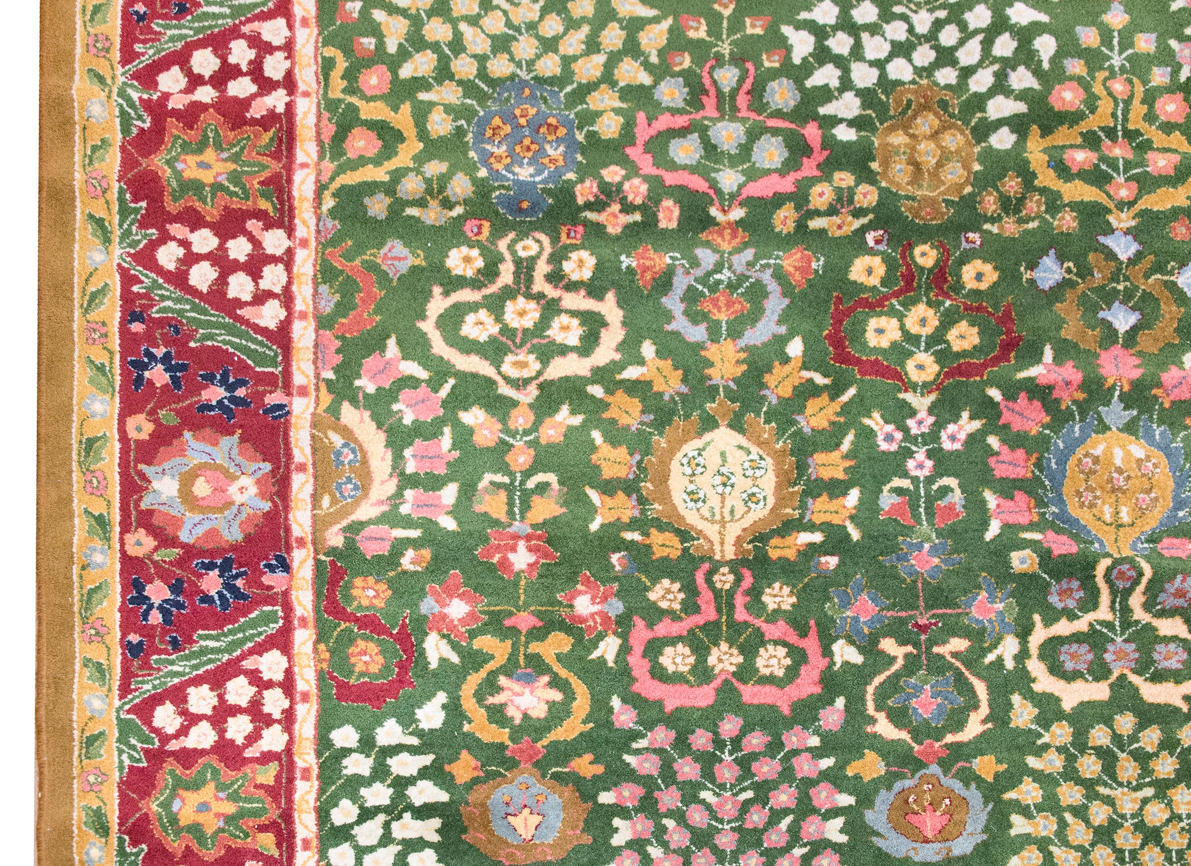 20ième siècle Rare tapis allemand Tetex Tabriz du début du 20e siècle en vente