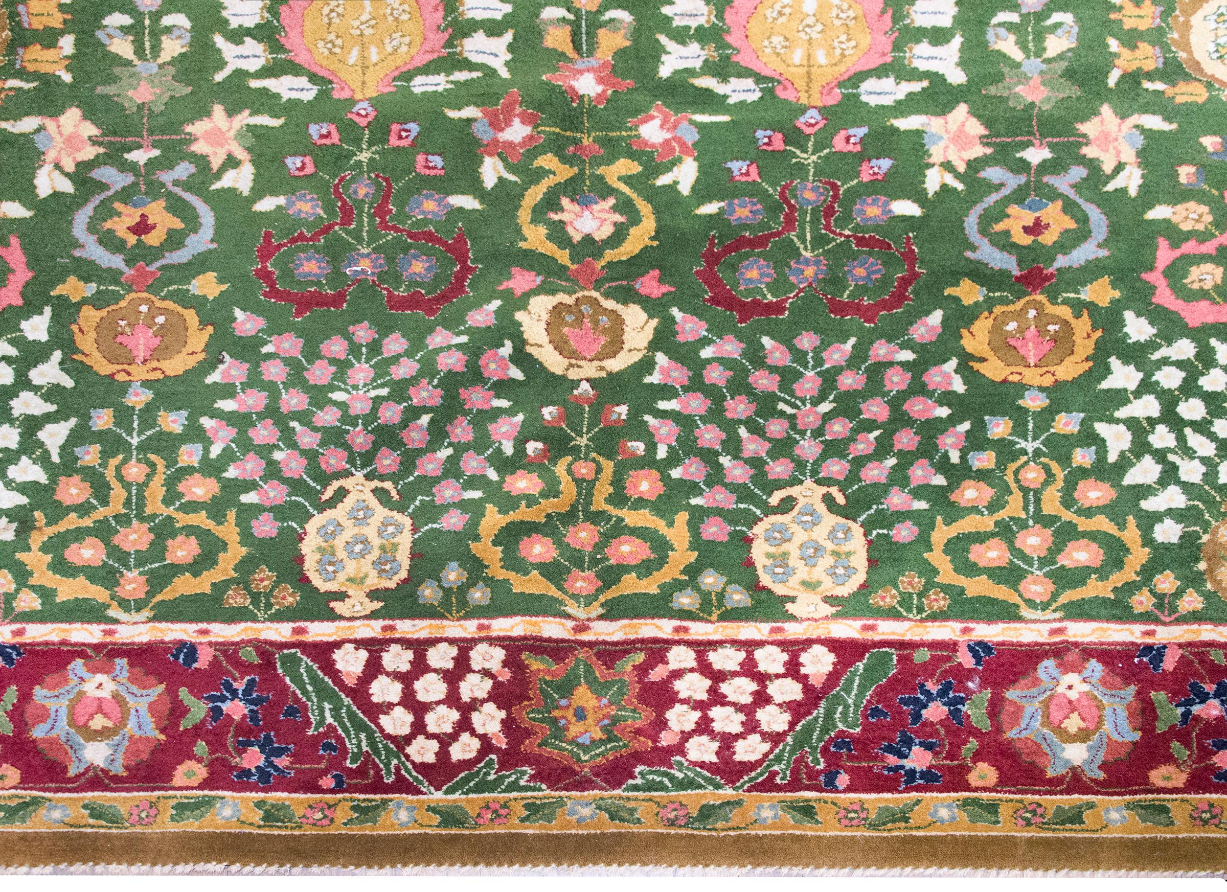 Rare tapis allemand Tetex Tabriz du début du 20e siècle en vente 1