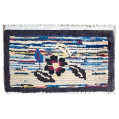 Rare tapis tibétain du début du XXe siècle