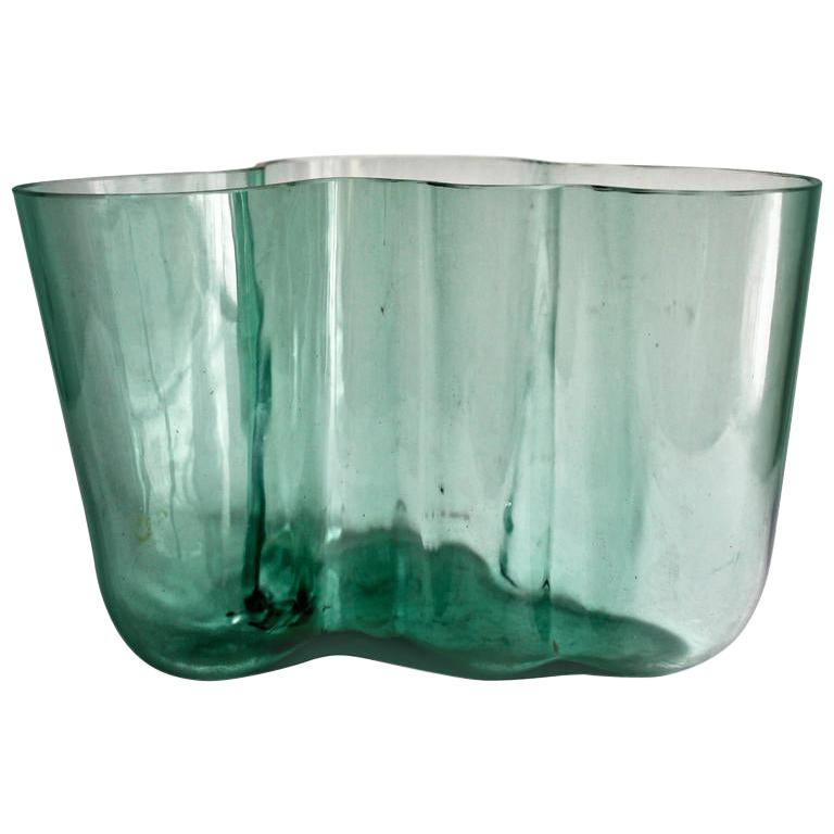 Seltene frühe Alvar Aalto Savoy 9750 Vase